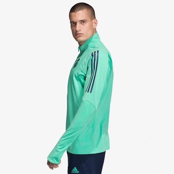 Adidas Real Madrid UCL 2019/20 EU Training Top, Sz S in Mint Green - Picture 4 of 15